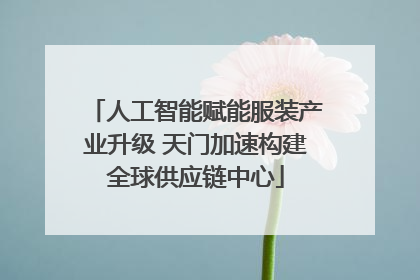 人工智能赋能服装产业升级 天门加速构建全球供应链中心