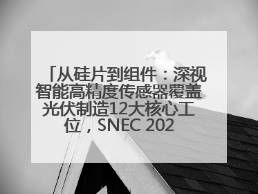 从硅片到组件：深视智能高精度传感器覆盖光伏制造12大核心工位，SNEC 2025诚邀见证
