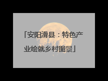 安阳滑县：特色产业绘就乡村图景