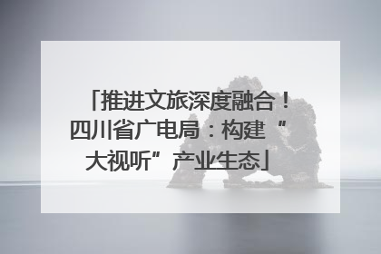推进文旅深度融合！四川省广电局：构建“大视听”产业生态