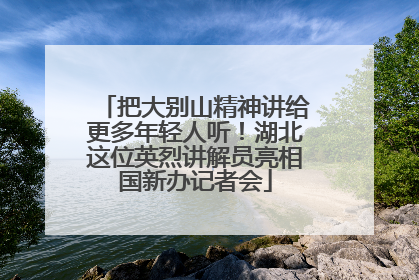 把大别山精神讲给更多年轻人听！湖北这位英烈讲解员亮相国新办记者会