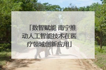 数智赋能 南宁推动人工智能技术在医疗领域创新应用