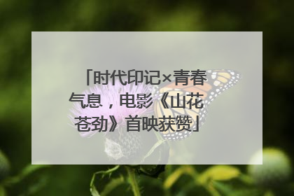 时代印记×青春气息，电影《山花苍劲》首映获赞