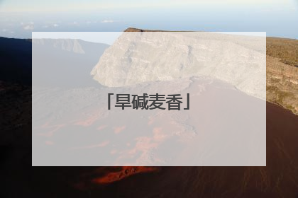 旱碱麦香
