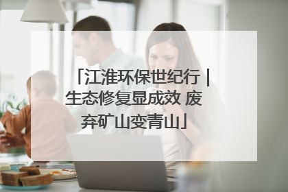 江淮环保世纪行｜生态修复显成效 废弃矿山变青山