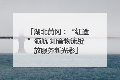 湖北黄冈：“红途”领航 知音物流绽放服务新光彩