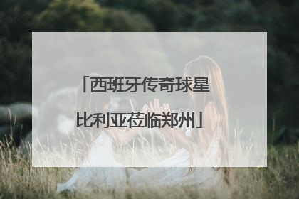 西班牙传奇球星 比利亚莅临郑州