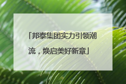 邦泰集团实力引领潮流，焕启美好新章