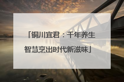 铜川宜君：千年养生智慧烹出时代新滋味